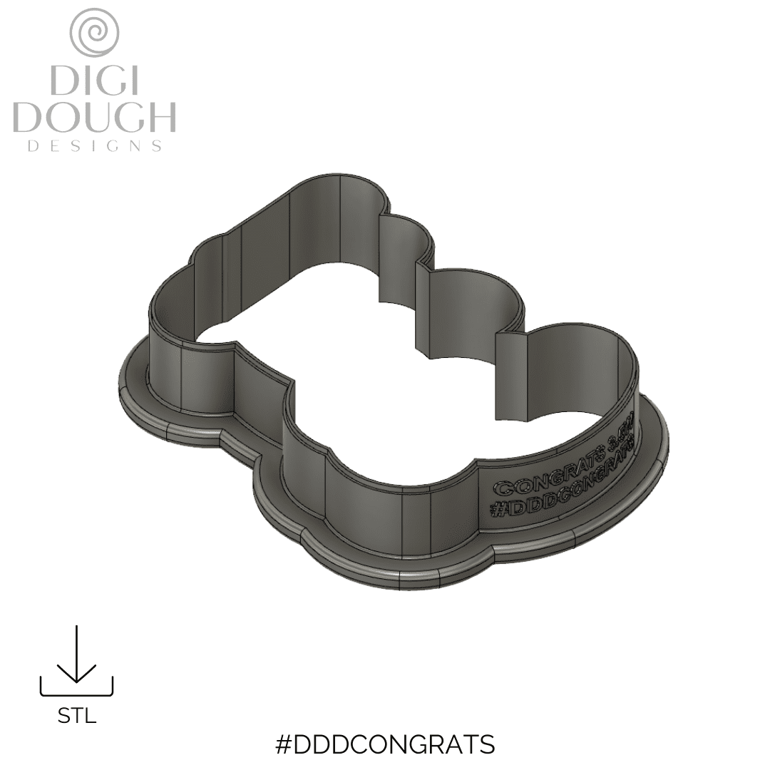 STL file Cardiff City FC cookie cutter・3D printing design to